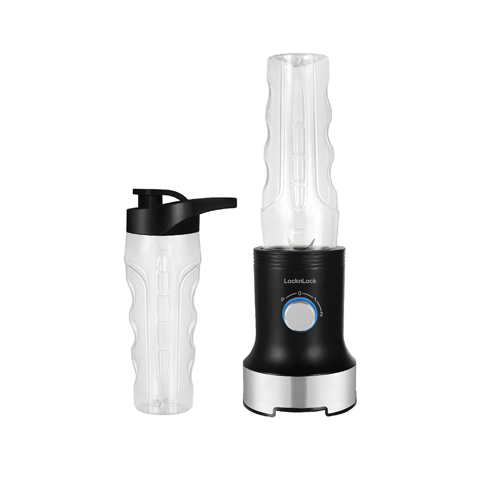 Máy Xay Cầm Tay Portable Bottle Blender - 240V, 50/60Hz, 450W - Màu Đen - LocknLock - EJM432BLK